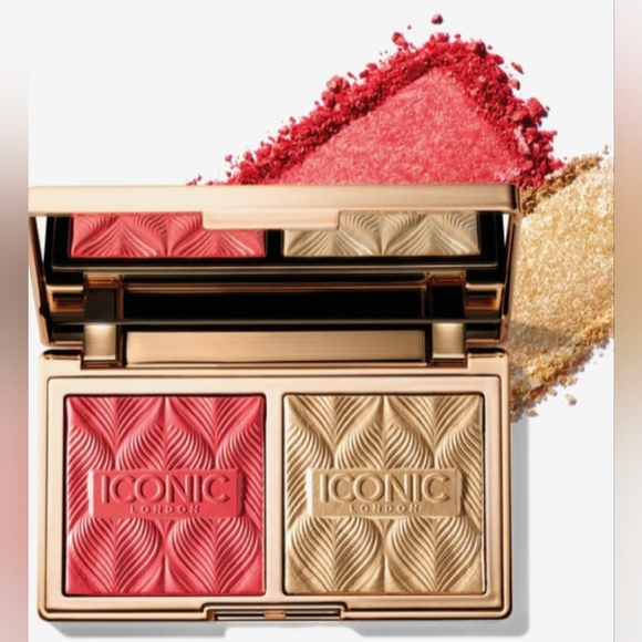 ICONIC LONDON Silk Glow Blush and Highlight Duo - Picture 2 of 3